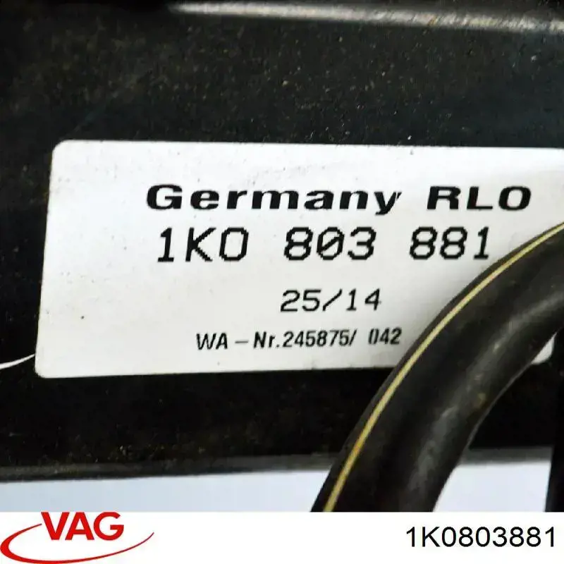 Купити 1K0803881 VAG Фаркоп, куля причіпного пристрою