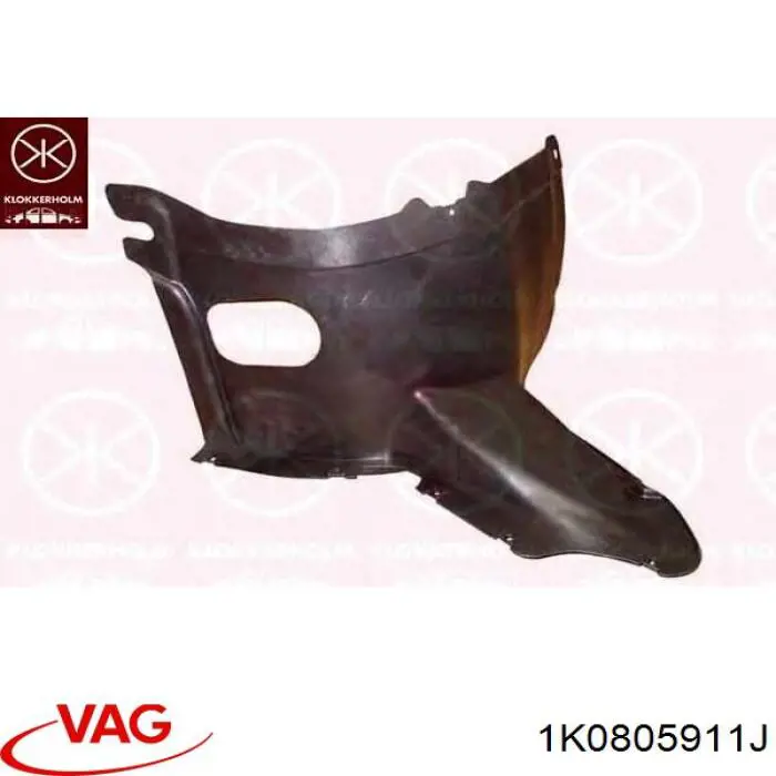 Підкрилок переднього крила, лівий передній VAG 1K0805911J ціна, від 9.91 USD