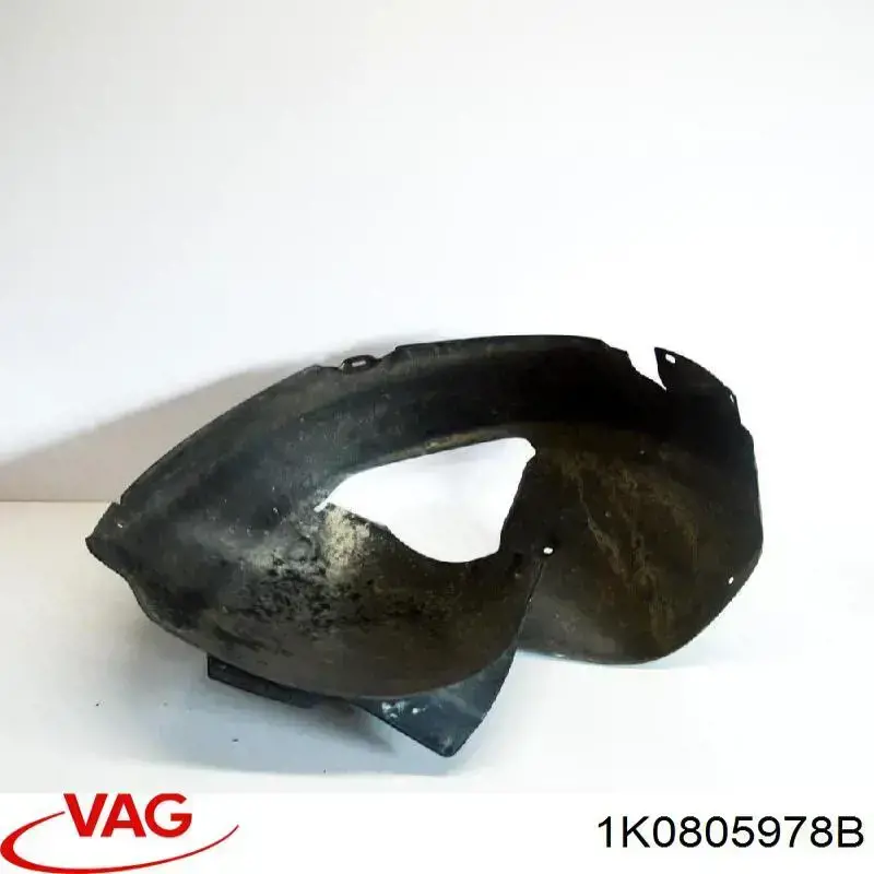 Підкрилок переднього крила, правий задній 1K0805978B VAG