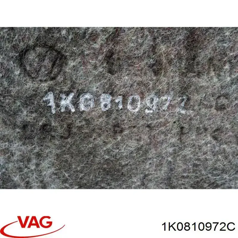 Купити 1K0810972C VAG Підкрилок заднього крила, правий