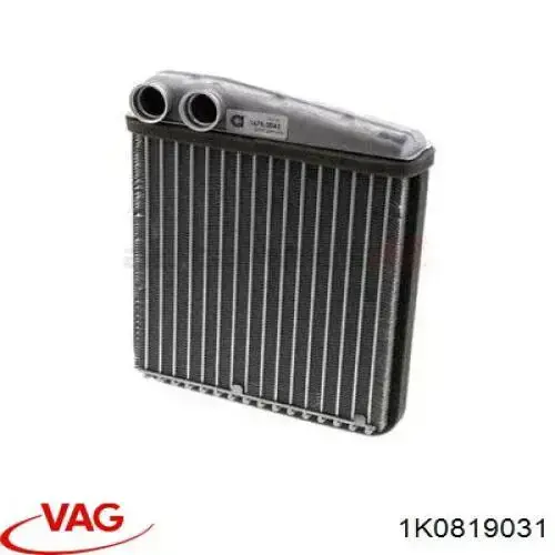 Радіатор пічки (обігрівача) VAG 1K0819031 ціна, від 12.56 USD