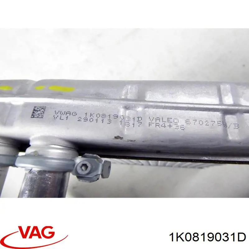 Радіатор пічки (обігрівача) VAG 1K0819031D ціна, від 6.33 USD