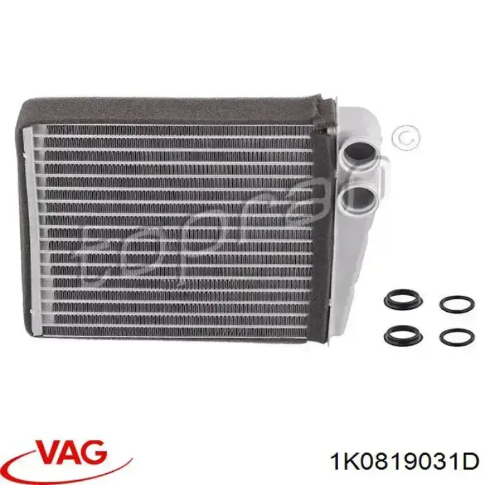 Купити 1K0819031D VAG Теплообмінник