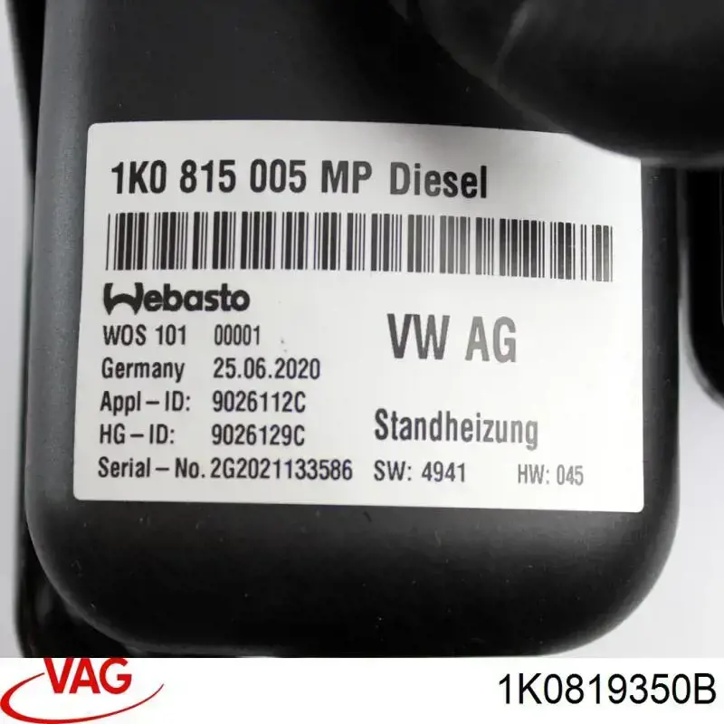 1K0819350B VAG 