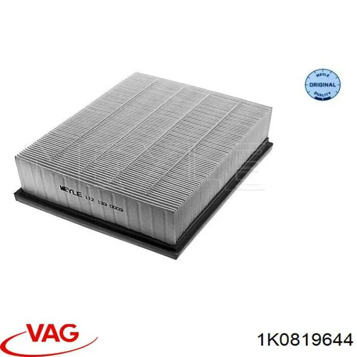 Фільтр повітряний обігрівача VAG 1K0819644 ціна, від 5.93 USD