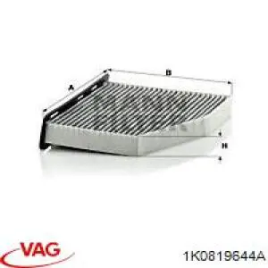 Фільтр салону 1K0819644A VAG