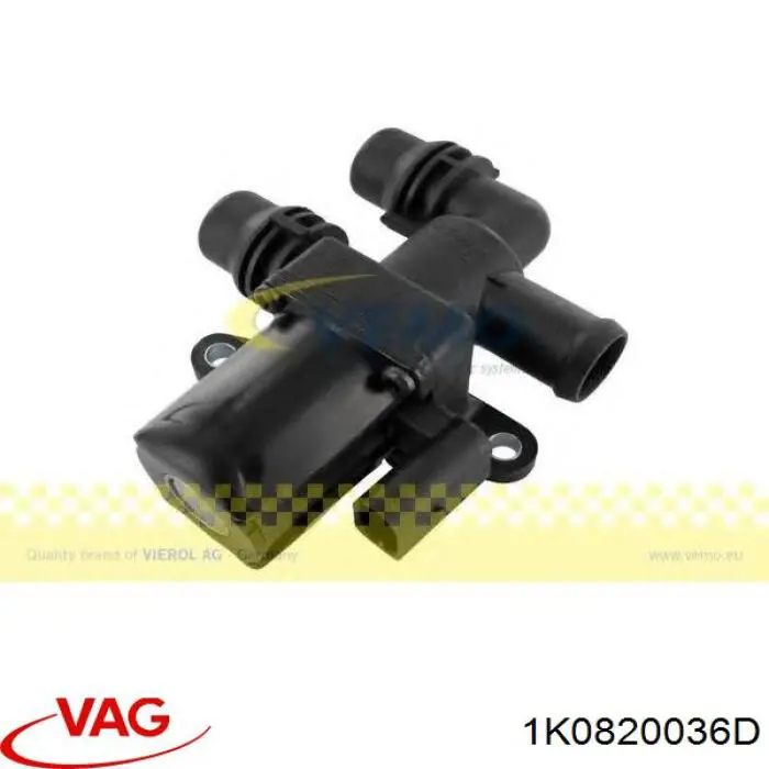 Кран системи опалення VAG 1K0820036D ціна, від 42.46 USD