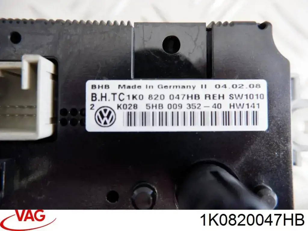 Купити 1K0820047HB VAG Блок управління пічкою