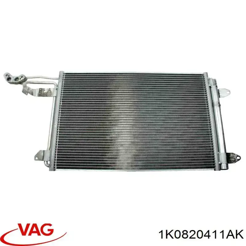 1K0820411AK VAG радіатор кондиціонера