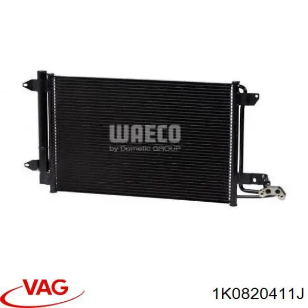 1K0820411J VAG радіатор кондиціонера