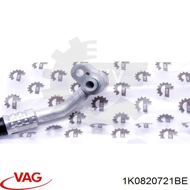 Купити 3820008 Autotechteile Шланг кондиціонера, від компресора до радіатора