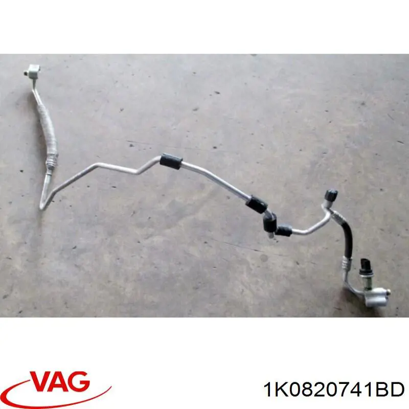 Шланг кондиціонера, від радіатора до випарника VAG 1K0820741BD ціна, від 39.27 USD