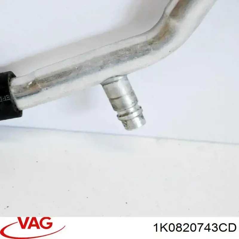 Купити 1K0820743CD VAG Шланг кондиціонера, від випарника до компресора