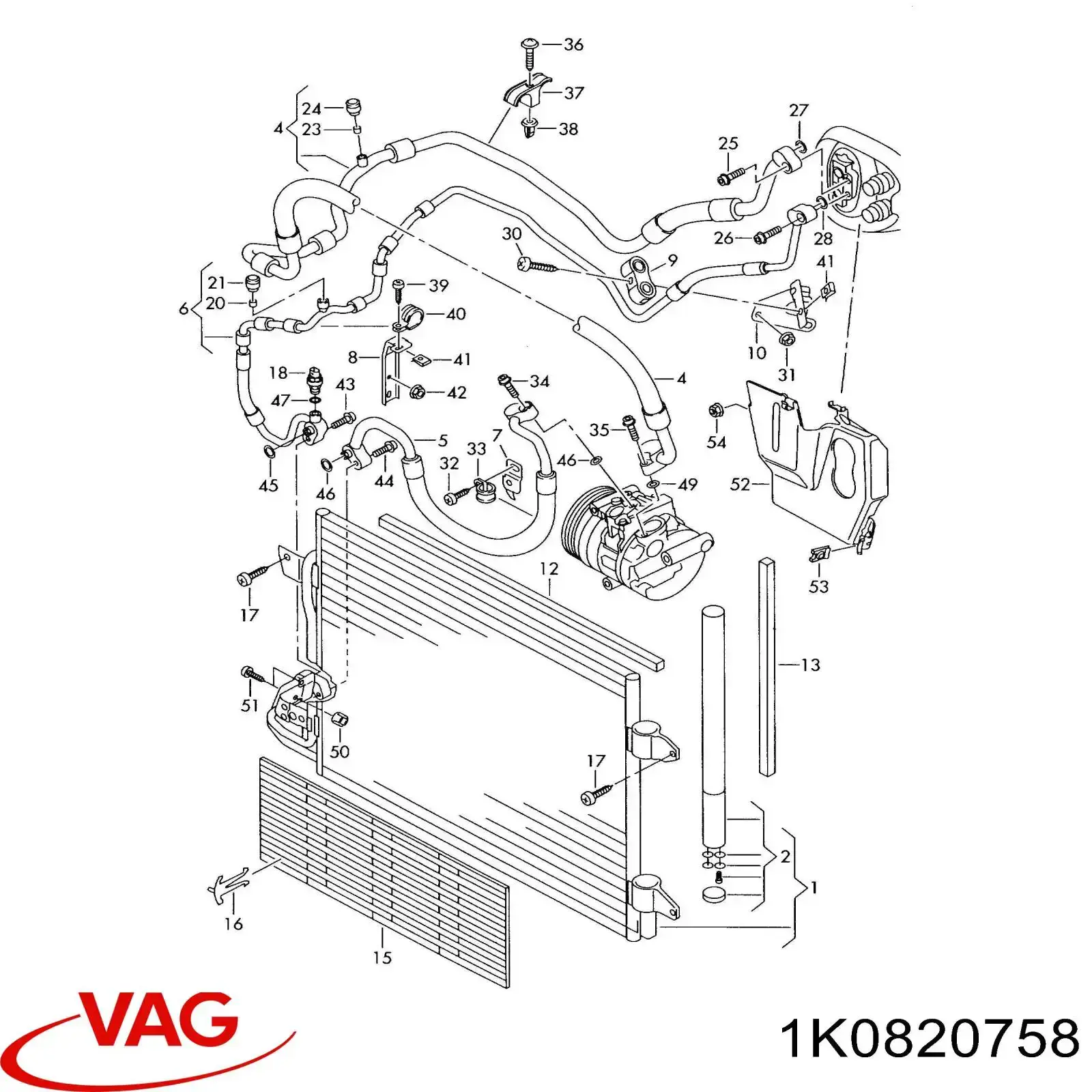Купити 1K0820758 VAG 
