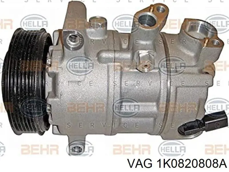 Компресор кондиціонера 1K0820808A VAG