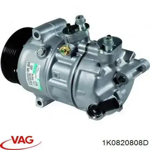 Компресор кондиціонера 1K0820808D VAG