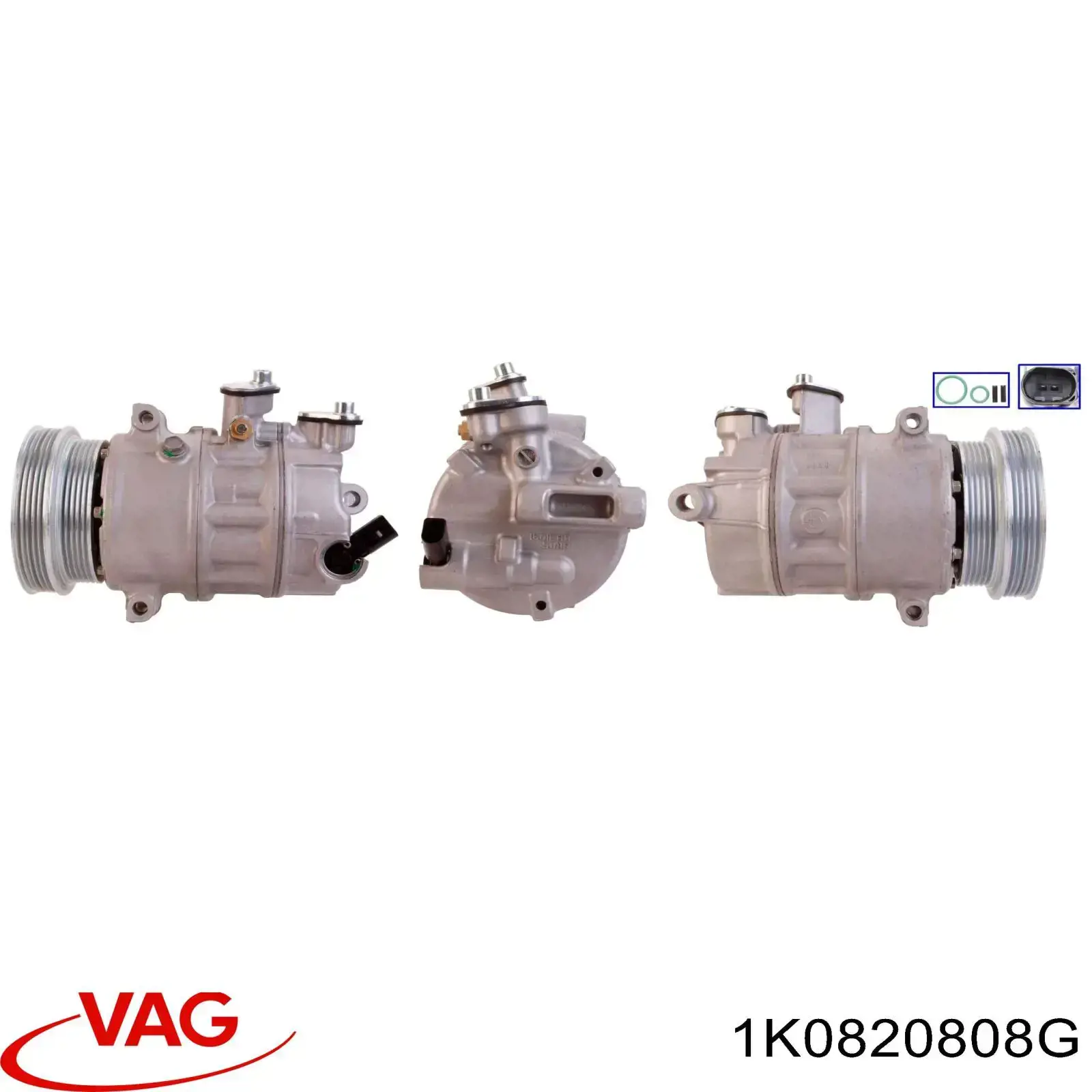 Купити 1K0820808G VAG Компресор кліматичної установки