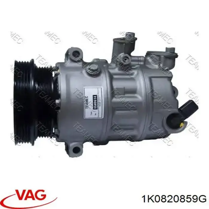 Компресор кондиціонера 1K0820859G VAG