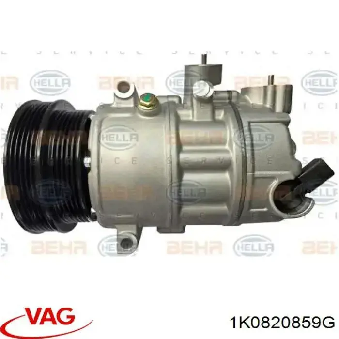 Компресор системи кондиціювання VAG 1K0820859G ціна, від 185.10 USD