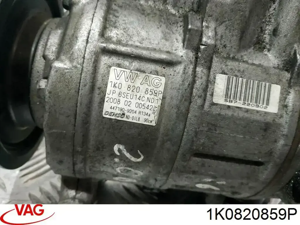 1K0820859P VAG компресор кондиціонера