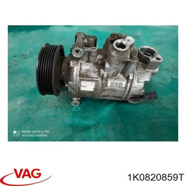 Компресор системи кондиціювання VAG 1K0820859T ціна, від 124.58 USD