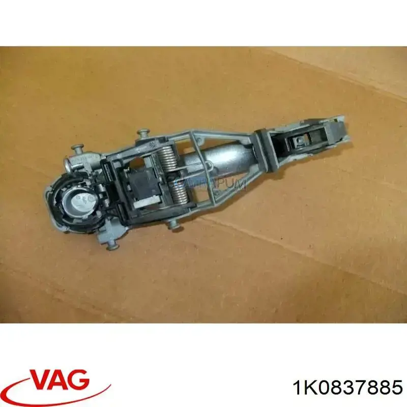 Купити 1K0837885 VAG Тримач зовнішньої ручки дверей, передньої лівої