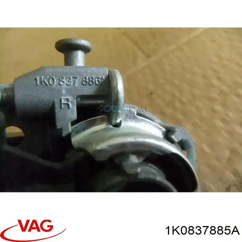 Тримач зовнішньої ручки дверей, передньої лівої VAG 1K0837885A ціна, від 8.31 USD