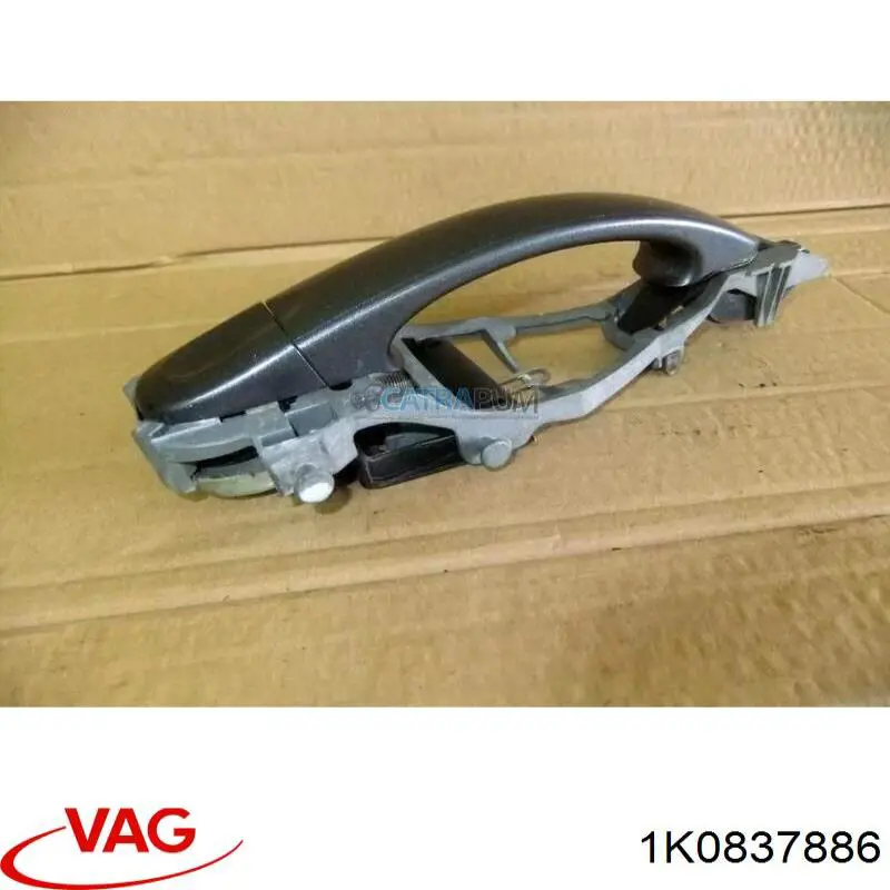 Тримач зовнішньої ручки дверей, передньої правої VAG 1K0837886