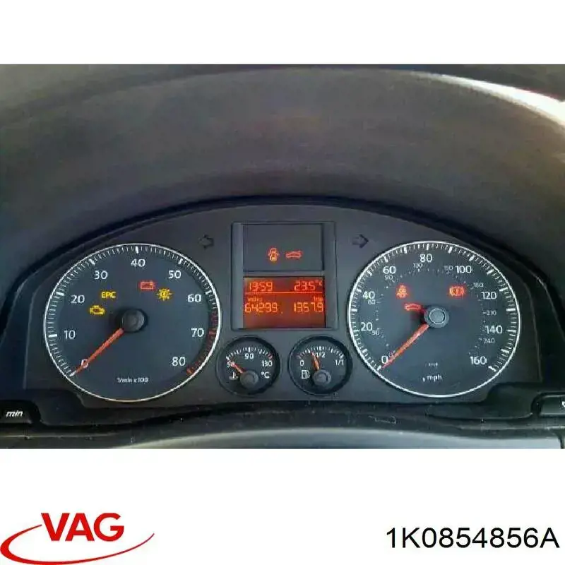 Бризковики задній, правий 1K0854856A VAG