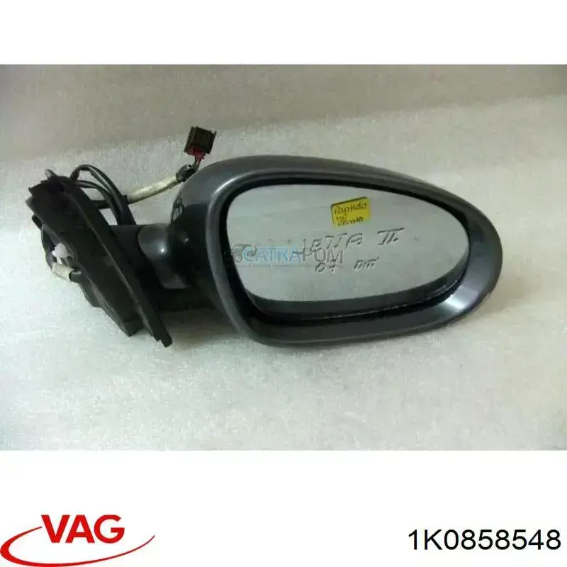 1K0858548 VAG Накладка (кришка) кронштейна дзеркала салону