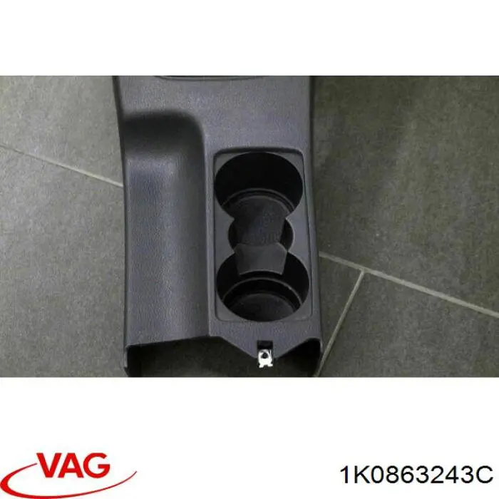 Купити 1K0863243C VAG Консоль панелі приладів