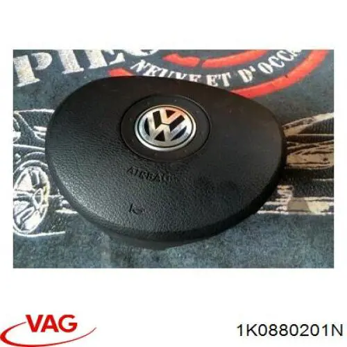 Подушка Айрбег водія VAG 1K0880201N ціна, від 33.86 USD