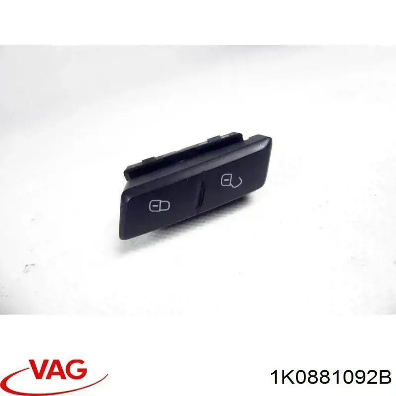 Ручка регулювання спинки сидіння VAG 1K0881092B ціна, від 5.93 USD