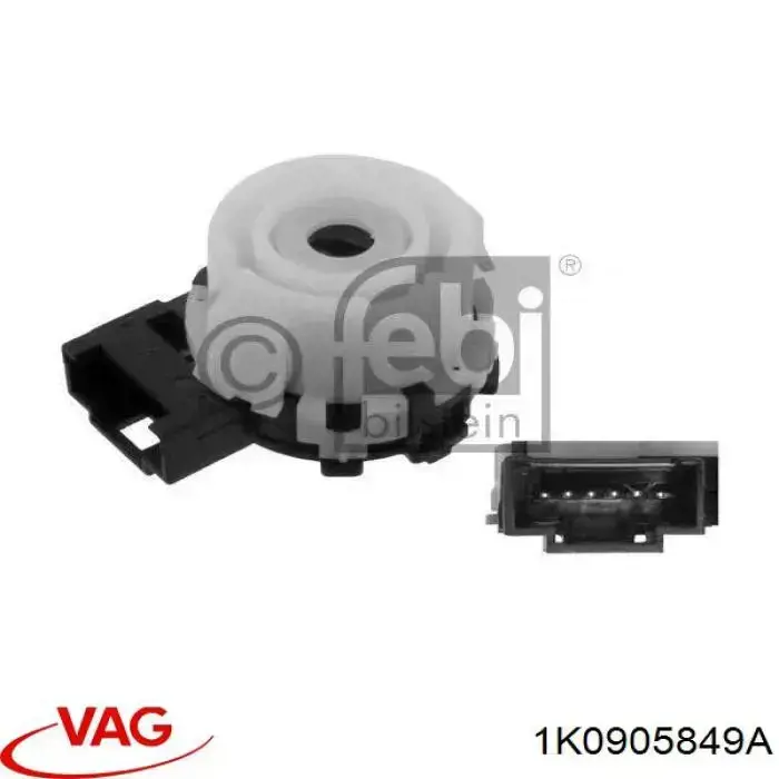 Контакти замку запалювання VAG 1K0905849A ціна, від 10.97 USD
