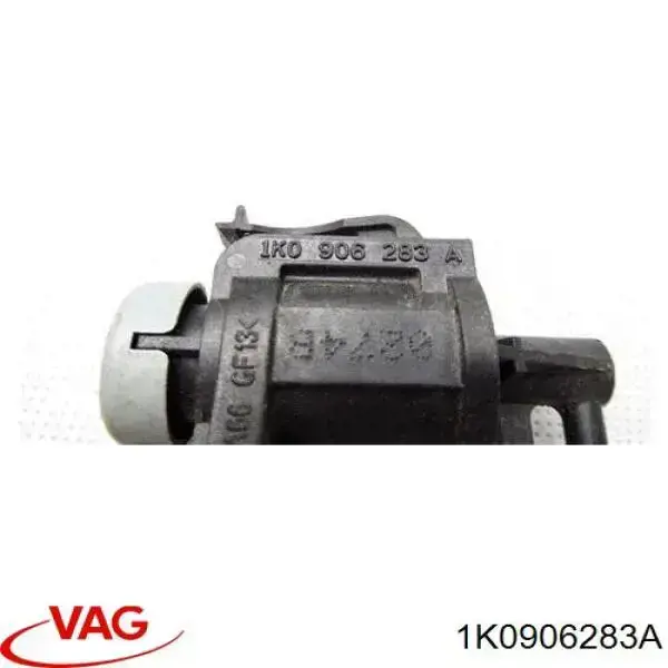 Клапан соленоїд керування заслонкою вторинного повітря VAG 1K0906283A