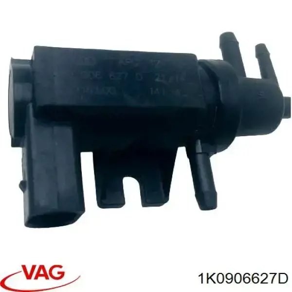 Купити 1K0906627D VAG Клапан перетворювач тиску наддуву (соленоїд)