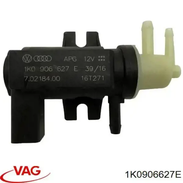 Купити 1K0906627E VAG Клапан перетворювач тиску наддуву (соленоїд)