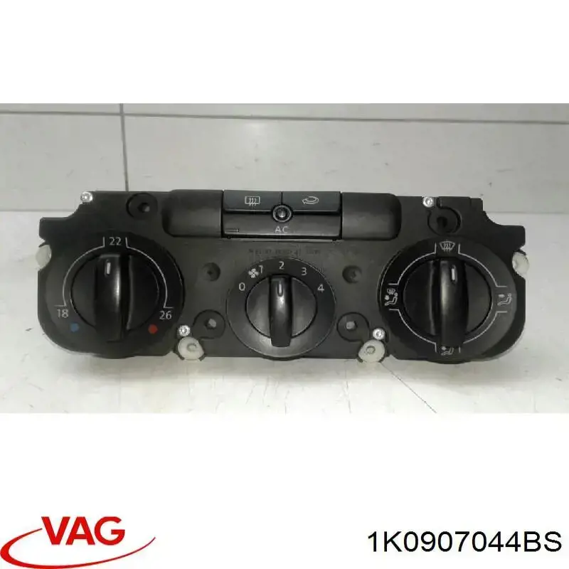 Купити 1K0907044BS VAG Блок управління пічкою