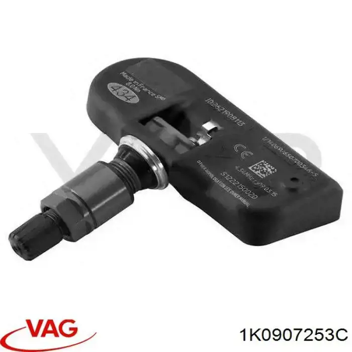 Купити 1K0907253C VAG Датчик контролю тиску в шинах