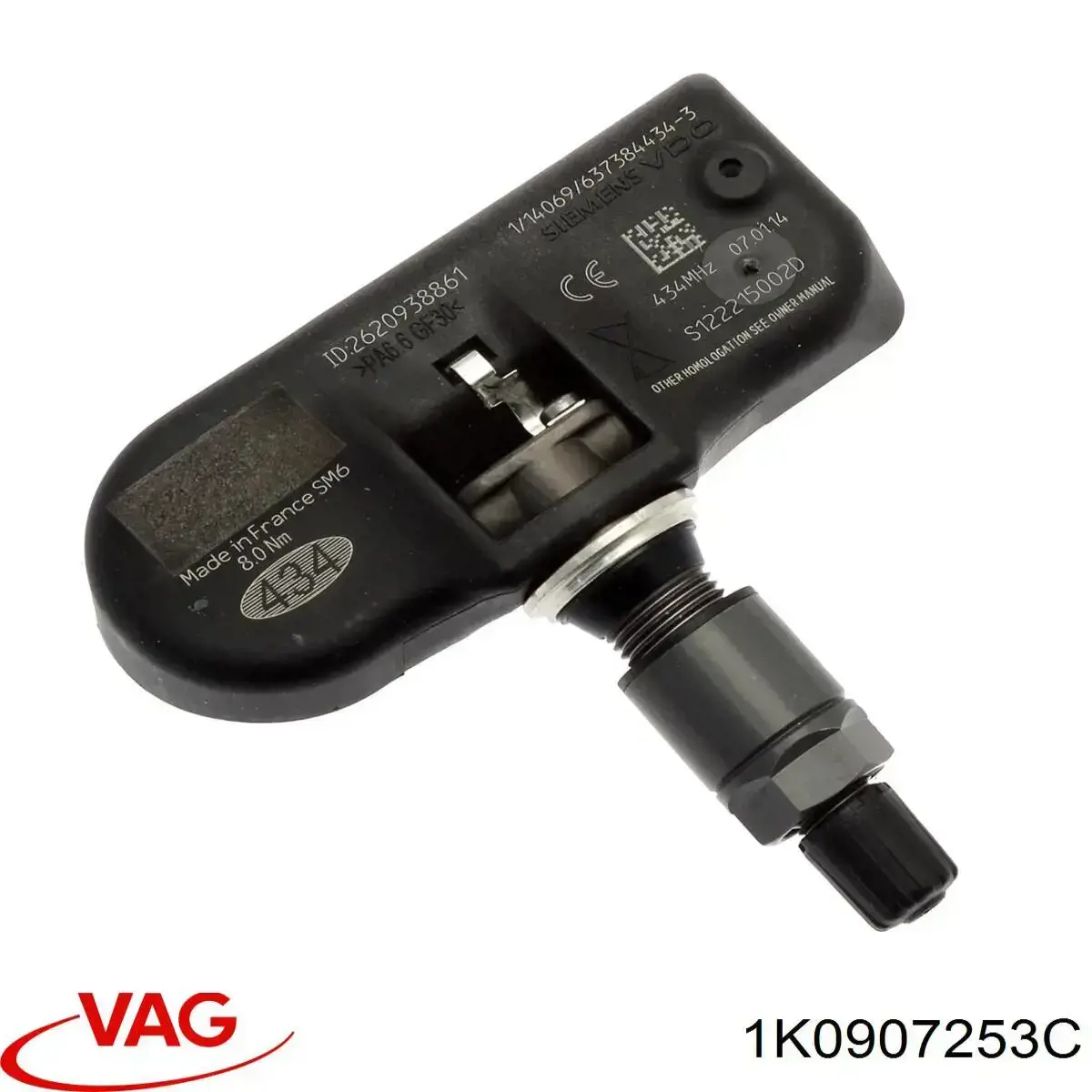 Манометр повітряний VAG 1K0907253C ціна, від 19.00 USD