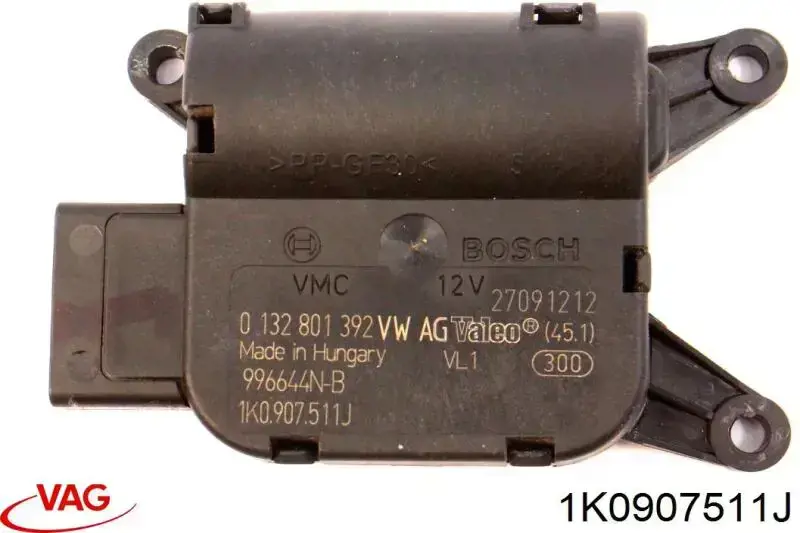 Двигун заслінки печі VAG 1K0907511J ціна, від 6.33 USD