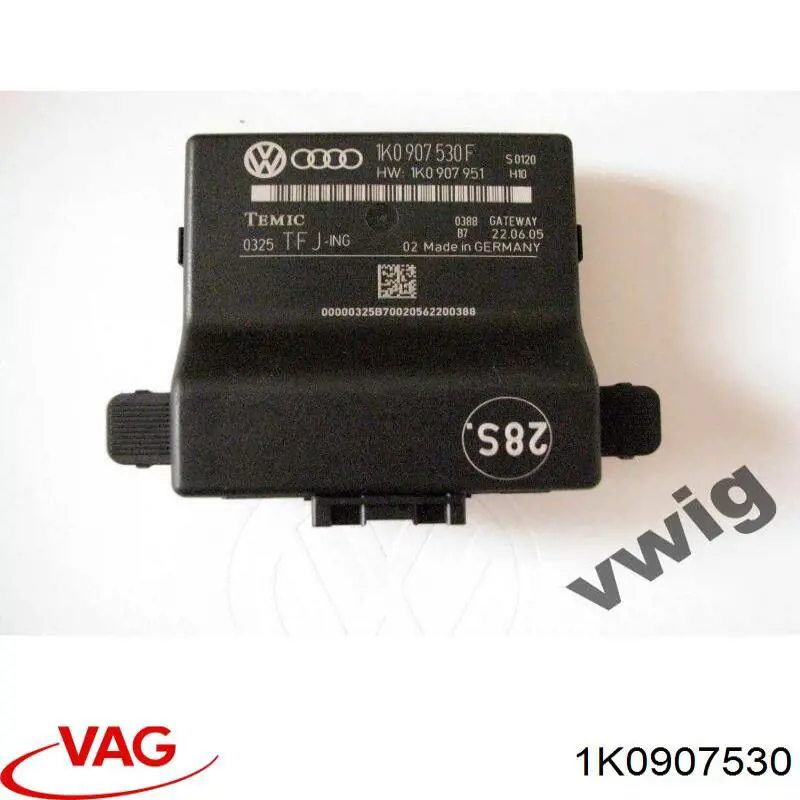 Прилади й апаратура діагностики VAG 1K0907530