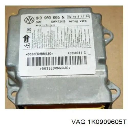 Модуль-процесор керування подушки безпеки 1K0909605T0Q2 VAG