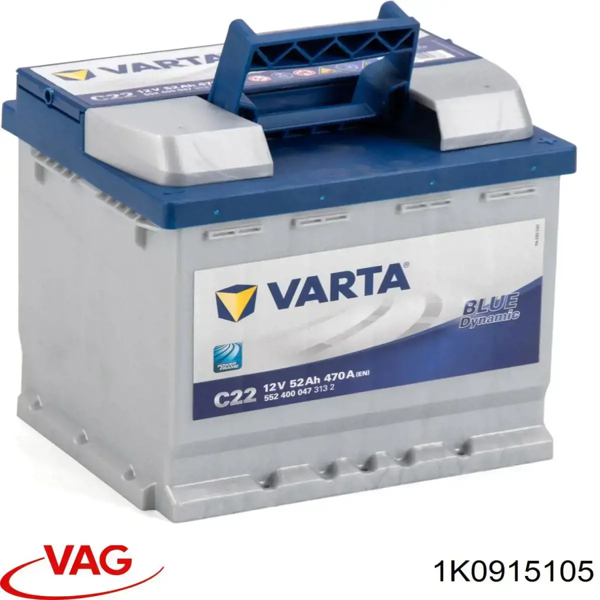 Купити Акумулятор VAG 55 А/г (1K0915105)