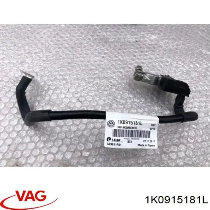 Кабель маси акумулятора (АКБ) VAG 1K0915181L ціна, від 25.34 USD