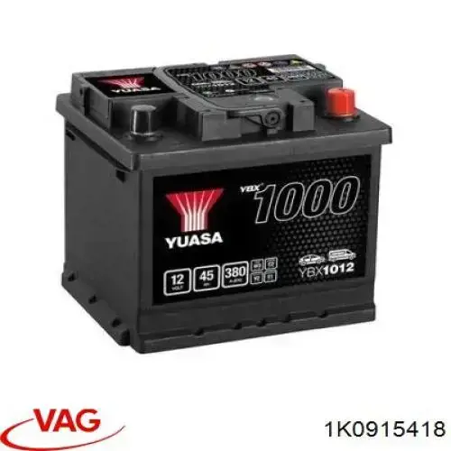 1K0915418E VAG Авто акумулятор