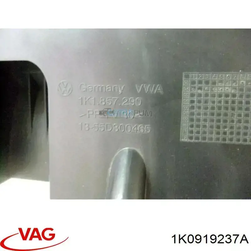 Замок відключення (деактивації) подушки безпеки пасажира 1K0919237A VAG