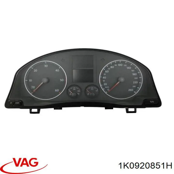 Приладова дошка-щиток приладів 1K0920851H VAG
