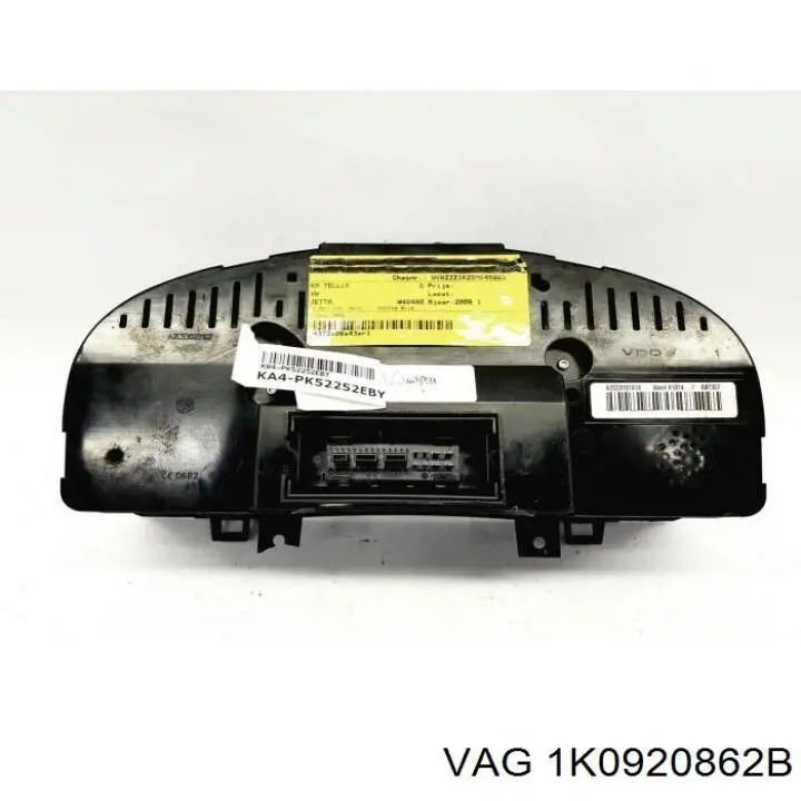 1K0920862B VAG Щиток приладів додатковий