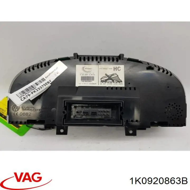 Приладова дошка-щиток приладів 1K0920863B VAG